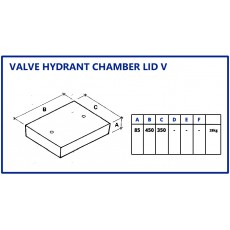 Valve Hydrant Chamber Lid V